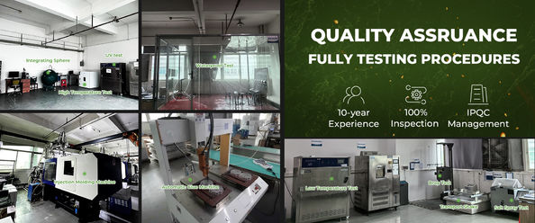 کیفیت لامپ های باغ خورشیدی کارخانه