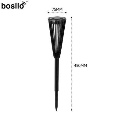 قیمت خوب نور سفید 6000K چراغ های باغ خورشیدی ضد آب 6-8 ساعت زمان شارژ آنلاین