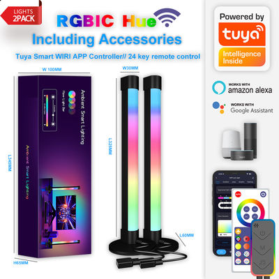 قیمت خوب RoHS فضای دسکتاپ نور حسگر موسیقی هوشمند جادویی RGB نور LED آنلاین