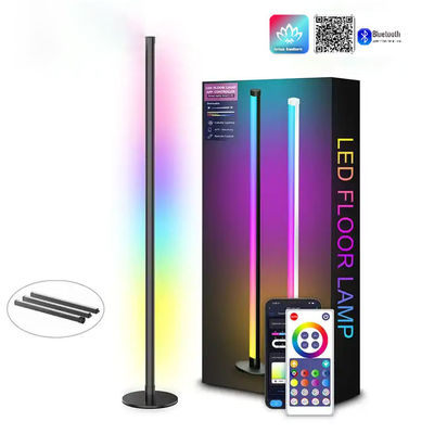 قیمت خوب چراغ کف تغییر رنگ سیاه قدرت 10W چراغ کف چند رنگی آنلاین