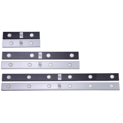 قیمت خوب نقره زیر کابینت چراغ های نوار ولتاژ AC 5V 1A باتری 900mA آنلاین