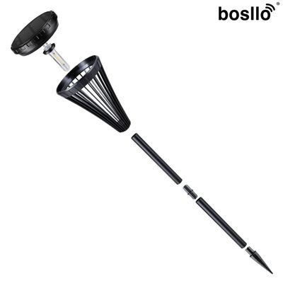 قیمت خوب چراغ های باغ خورشیدی با باتری طولانی مدت با نور گرم 3000K و جریان روشنایی 200lm آنلاین