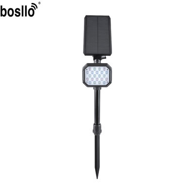 قیمت خوب لامپ های باغ خورشیدی صرفه جویی در انرژی با باتری 3.7V 2200MAH لیتیوم یون پانل سیلیکون تک کریستال آنلاین