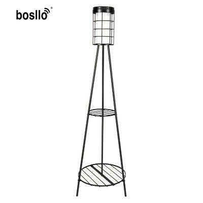 کیفیت Retro Solar Lights Solar Floor Lights Solar Lantern With Plant Stand USB rechargeable کارخانه